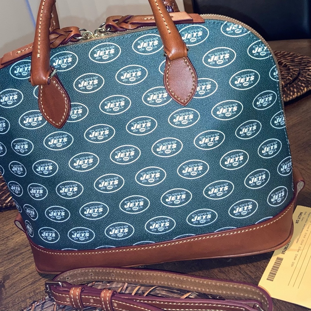 Dooney & Bourke New York Jets Zip Zip Domed Satchel (NWOT) - Picture 8 of 8